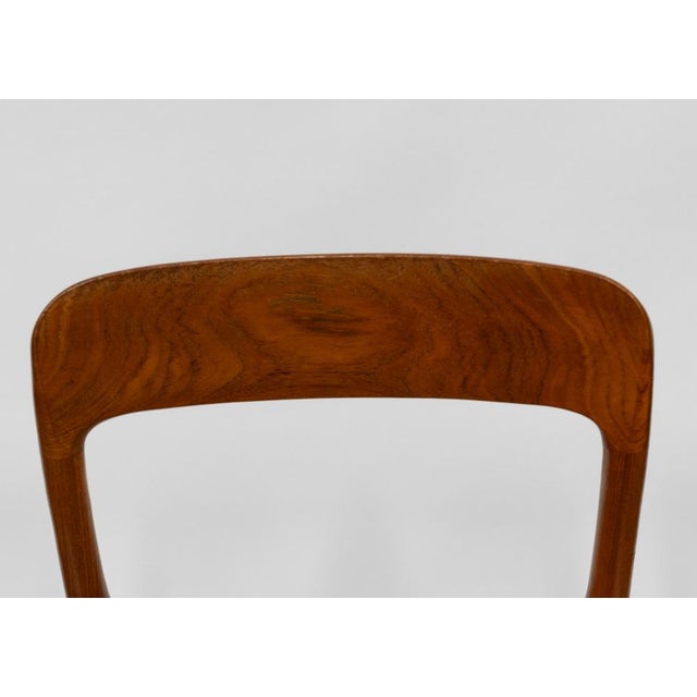 Teak and Cord Model 75 Dining Chairs by Niels Møller J.L. Møllers, 1960s, Set of 4 For Sale - Image 6 of 18