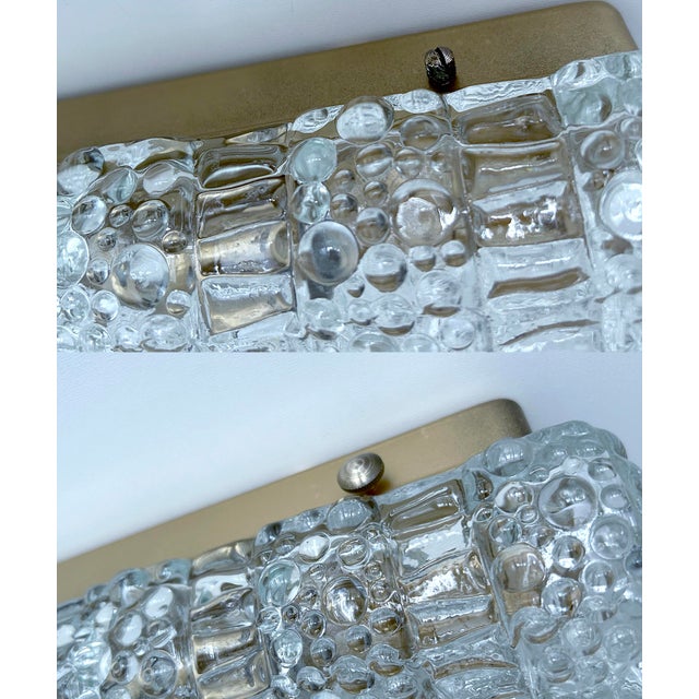 Vintage Bubble Glass Sconces, 1970s, Set of 2 For Sale - Image 16 of 18