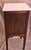 1910s Pair of English Mahogany Nightstands With Carved Floral Doors & Stone Tops For Sale - Image 14 of 18