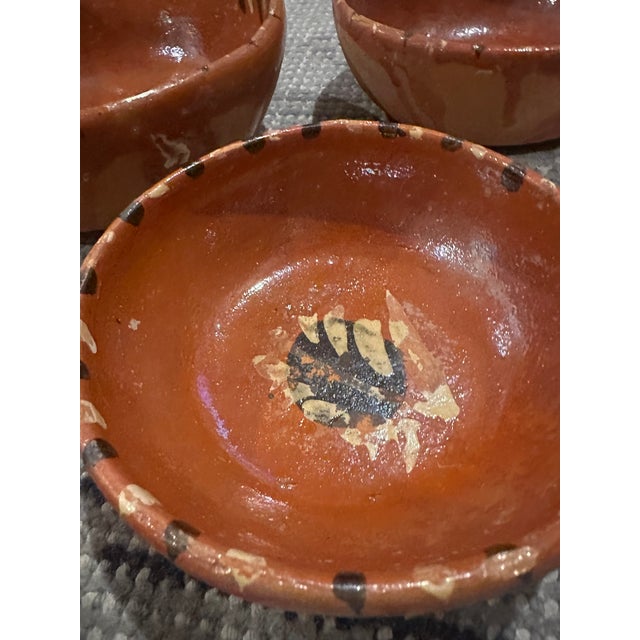 1950s Mexican Tlaquepaque Pottery Nesting Bowls For Sale - Image 5 of 8