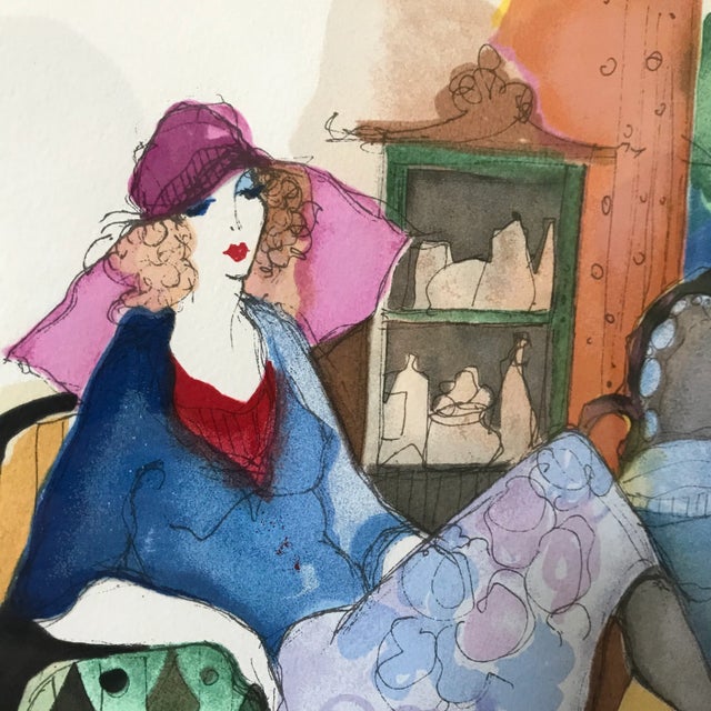 Itzchak Tarkay Lithograph, Printer's Proof For Sale - Image 4 of 11