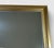 Large Contemporary Traditional Gold Gilt Beveled Glass Rectangular Wall Mirror For Sale - Image 9 of 12