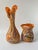 Central European Studio Art Glass Sculptural Vase Set, 1980s, Set of 2 For Sale - Image 14 of 15