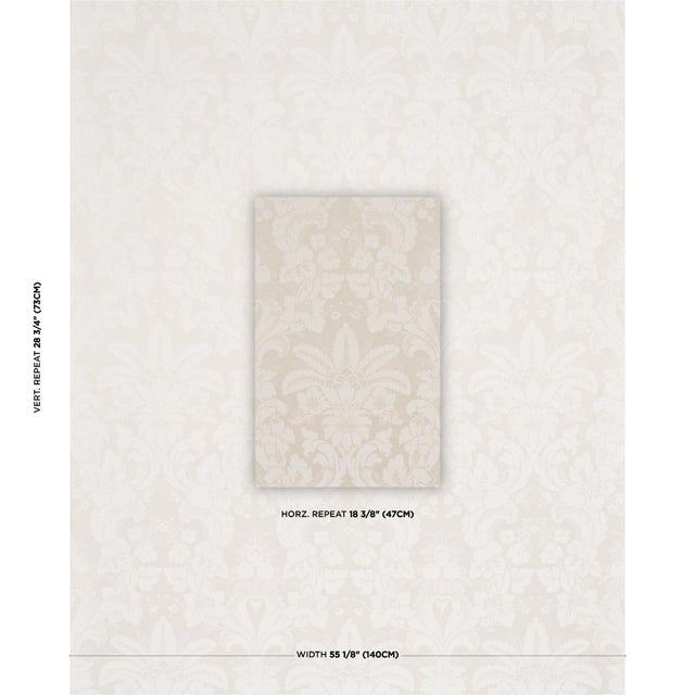 Interior designer Mark D. Sikes originally created Kennedy Damask for Blair House, the presidential guesthouse in...