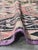 Tribal 1970s Blush Pink Tribal Berber Rug - 7.2 X 5.7 Ft For Sale - Image 3 of 8