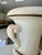 Single Italian Tall Alabaster and Brass Urn Handles Table Lamp For Sale - Image 16 of 18