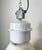Metal Large Industrial Factory Lamp in White Enamel from Elektrosvit, 1990s For Sale - Image 7 of 17
