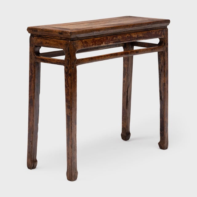 Traditional Chinese Waisted Offering Table, C. 1850 For Sale - Image 3 of 5