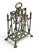 Art Nouveau Late 19th Century French Art Nouveau Cast Iron Magazines Rack For Sale - Image 3 of 6