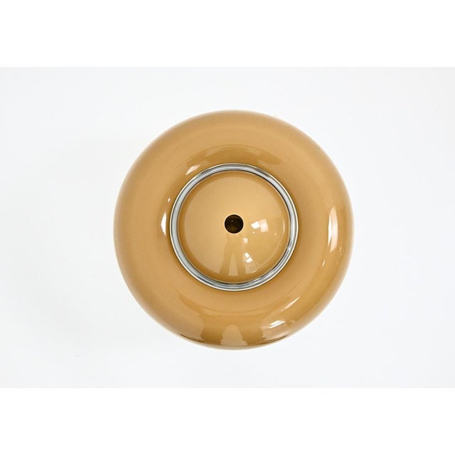 Metal Brumbury Table Lamp by Luigi Massoni for Guzzini, 1970s For Sale - Image 7 of 16