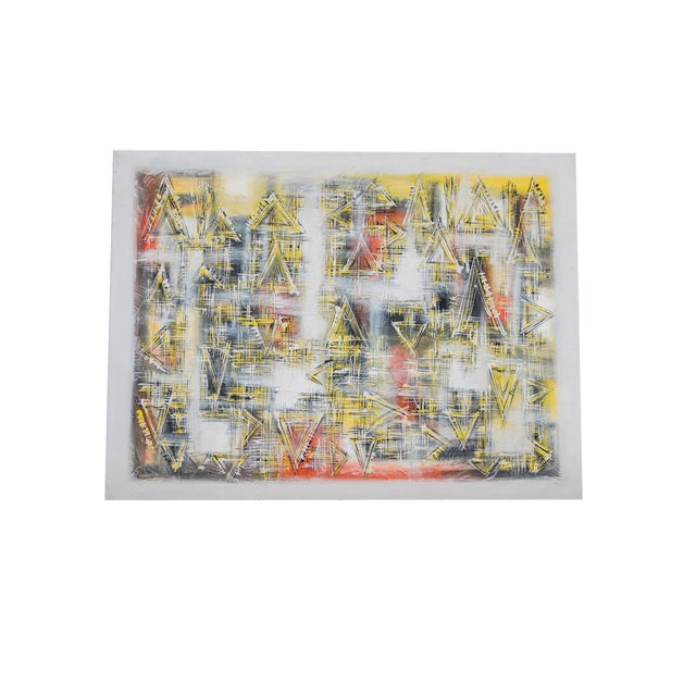 Abstract Composition, 2000, Acrylic on Canvas For Sale