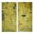 Contemporary Abstract Encaustic Diptych on Panel by Rana Rochat, 2005 - a Pair For Sale
