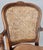 French Early 20th Century French Caned Back Fauteuil Armchair For Sale - Image 3 of 11