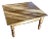 1900s Distressed Pine Wood Coffee Table For Sale