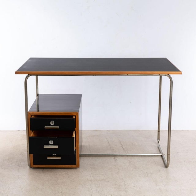 1930s Bauhaus Desk, 1930s For Sale - Image 5 of 11