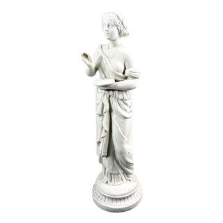 Victorian Neoclassical Bisque Figure, England, 1850s For Sale