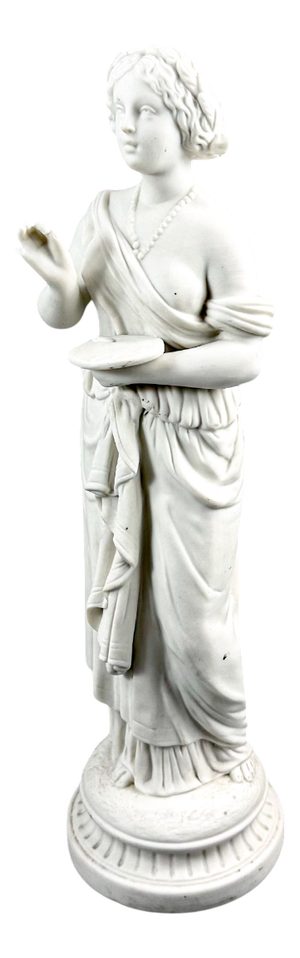 Victorian Neoclassical Bisque Figure, England, 1850s