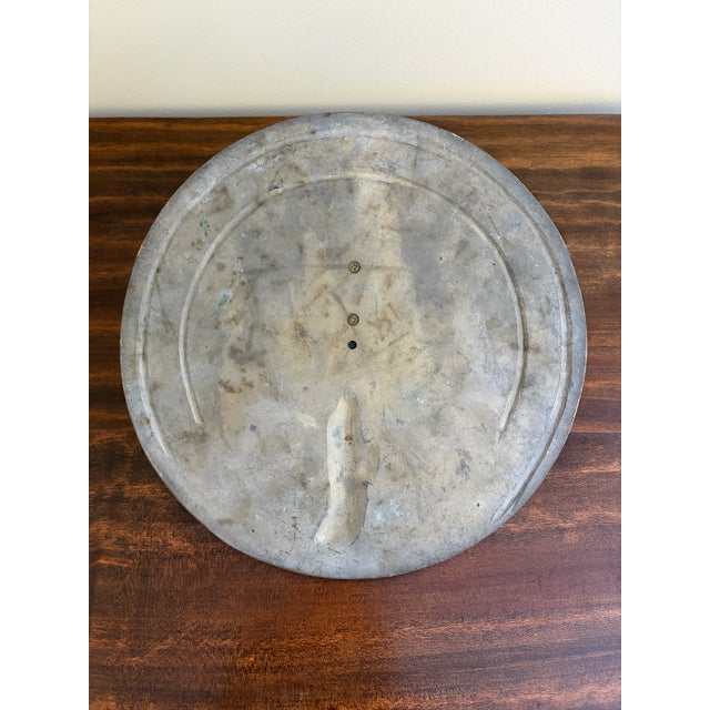 Metal Vintage English Country Iron Garden Sundial "Grow Old Along With Me" For Sale - Image 7 of 7