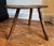French Country Late 19th Century Antique French Country Three Legged Low Milking Stool For Sale - Image 3 of 12
