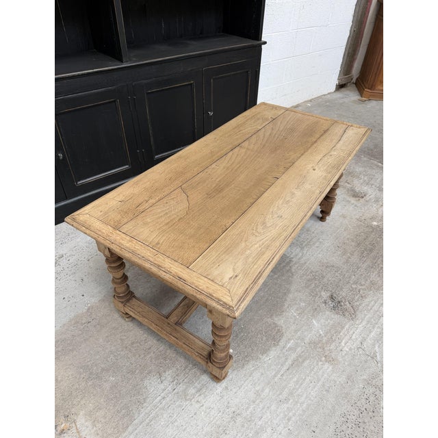 Late 19th Century Oak Coffee Table For Sale - Image 4 of 7