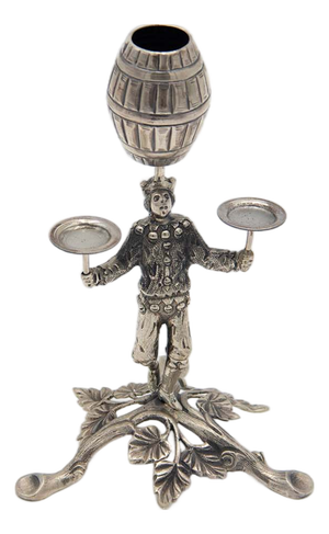 Silver Balancing Toothpick Holder