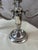 Vintage Candlesticks in Metal, 1950s, Set of 2 For Sale - Image 3 of 9