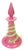 Neoclassical Pair French Pink Opaline Perfume Bottles with Green Serpents Attrib. Baccarat For Sale - Image 3 of 13