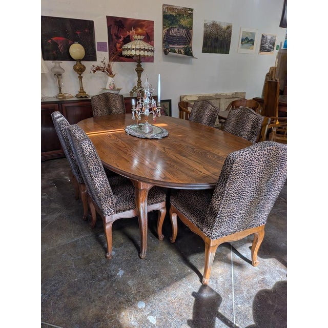 1940s Erik Bolin Dining Table With Chairs For Sale - Image 4 of 12