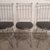 Mid 20th Century Vintage Charleston Forge Swivel Barstool With Black Upholstered 3 Pc Set. For Sale - Image 5 of 18