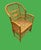 Mid 20th Century Vintage Brighton Pavilion Large Chairs Chinoiserie Style Bamboo With Caning Seat- A Pair For Sale - Image 5 of 11