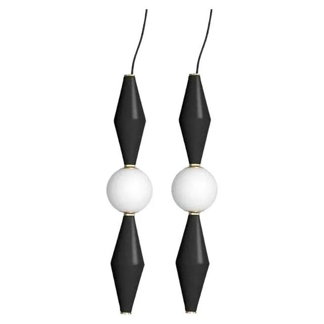 Gamma D Lamps by Mason Editions, Set of 2 For Sale - Image 4 of 4