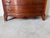 Brown Vintage Georgian Style Mahogany Serpentine Chest of Drawers With Writing Brush Slide For Sale - Image 8 of 12