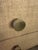 Tan Modern Linen Wrapped Wood and Shellac 2 Drawer Nightstands With Metal Accents by Hooker Furniture Co, Signed a Pair For Sale - Image 8 of 11