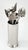Modern Vintage Coastal Nickel Silvered Cocktail Picks With Seashells For Sale - Image 3 of 8