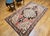 Brown Vintage Turkish Oushak Area Rug, Handwoven Wool, 1920s Cream & Pink, 5' x 8' For Sale - Image 8 of 17