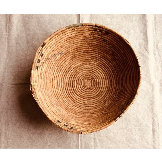 1900 - 1909 Antique African Winnowing Basket - Circa 1900 For Sale - Image 5 of 11