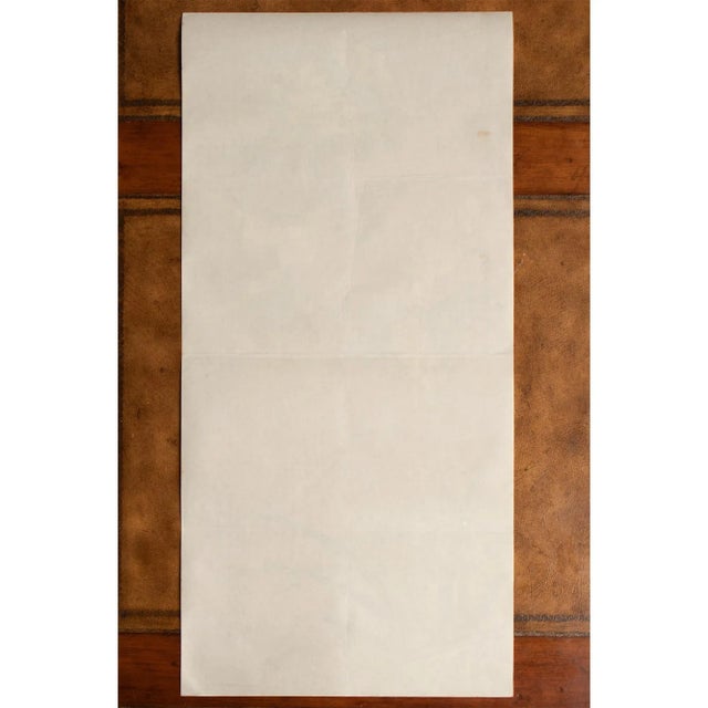 Post-1940 Showa Japanese Silk Scroll "Rosefinch and Camellias" For Sale - Image 10 of 12