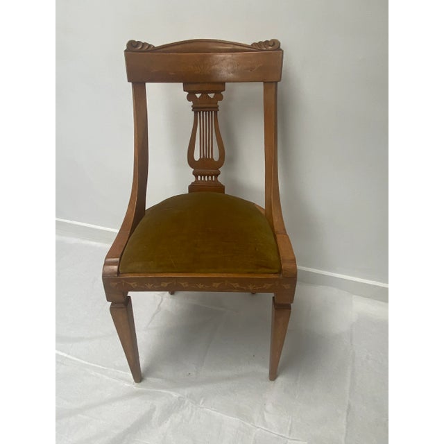 Early 19th Century Neoclassical Chairs- Set of 4 For Sale - Image 4 of 12