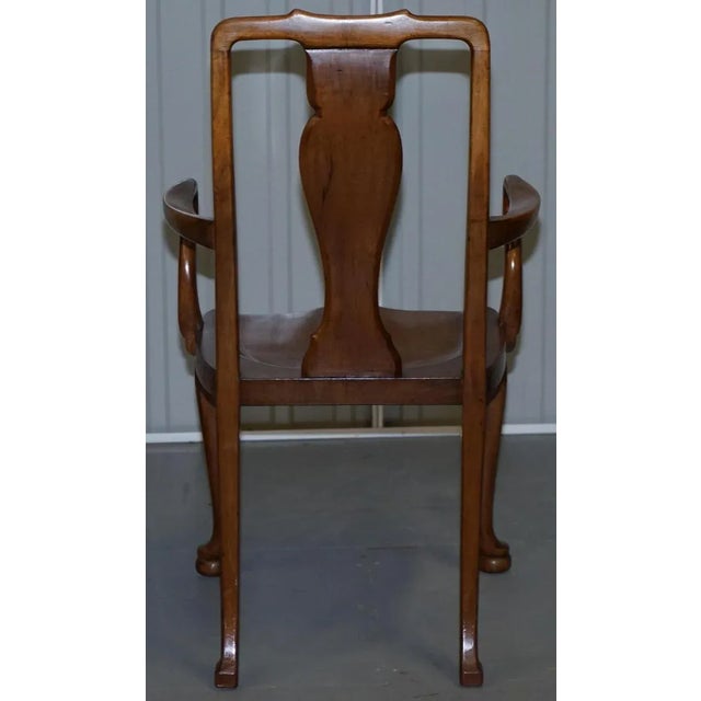 Victorian Walnut Desk Chair from Howard & Sons For Sale - Image 16 of 18