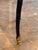 Wood Early 19th Century French Ebonized Bureau Plat With Leather Top For Sale - Image 7 of 16