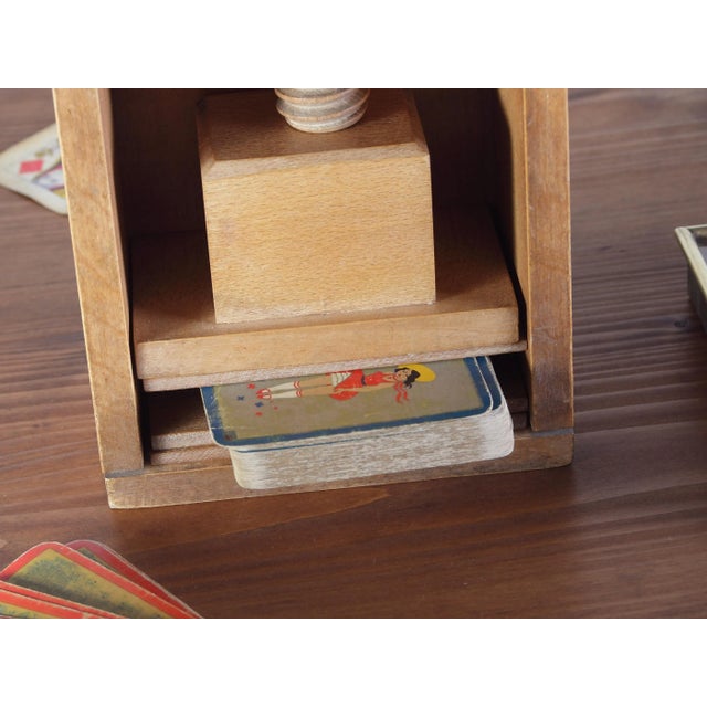 Antique Austrian Folk Card Table, 1900s For Sale - Image 5 of 18