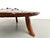 Wood Brazilian Folk Art Brutalist Circular Coffee Table in Wood, 1950s For Sale - Image 7 of 18