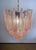 Vintage Italian Murano Chandelier with 41 Pink Glass Petals Drop, 1990s For Sale - Image 12 of 18