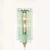 Mid-Century Modern Mid-Century Modern Fontana Arte Style Glass & Nickel Sconce For Sale - Image 3 of 10