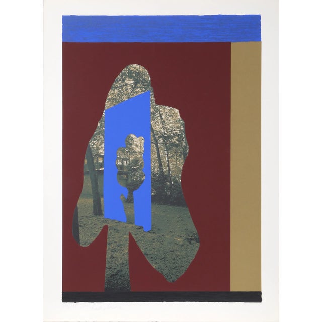 Abstract Tree Abstract, Serigraph by Menashe Kadishman For Sale - Image 3 of 3