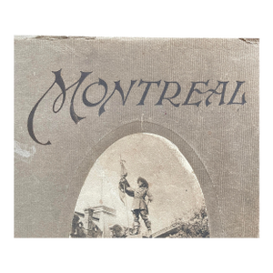 1920s Albertype Photo/Postcard Album of Montreal Historic Monuments