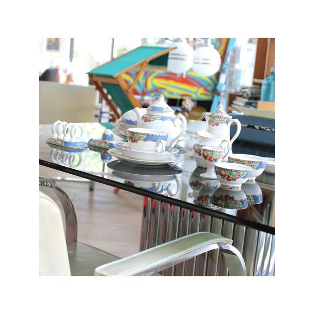 Breakfast Set for 1 from Orchard Booths Silicon China, 1920s, Set of 11 For Sale - Image 17 of 18