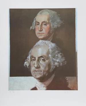 George Deem, George Washington, George Washington, Lithograph