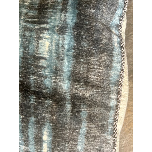 Boho Chic Kravet Couture "Chicattah" in Indigo Pillow For Sale - Image 3 of 8