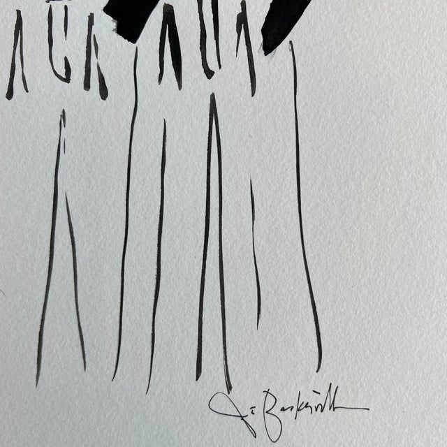 Contemporary Ink Wash Series by Jo Baskerville For Sale - Image 3 of 12